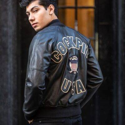 Cockpit USA Letterman Jacket Z21P016