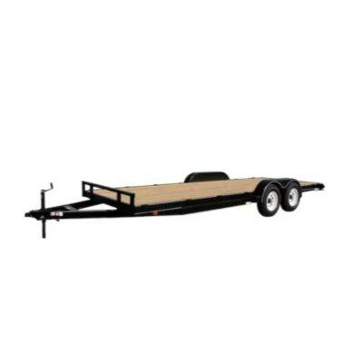 Carry-On Trailer 7-ft x 16-ft Treated Lumber Utility Trailer